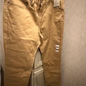 Levi's Brown Athletic Taper Pants